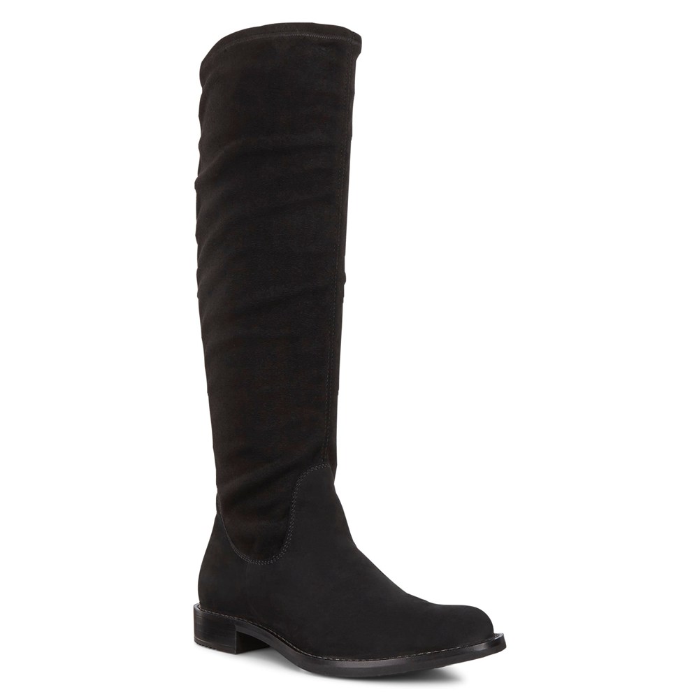 Botas Mujer - ECCO Sartorelle 25 High-Cut - Negros - PAI127503